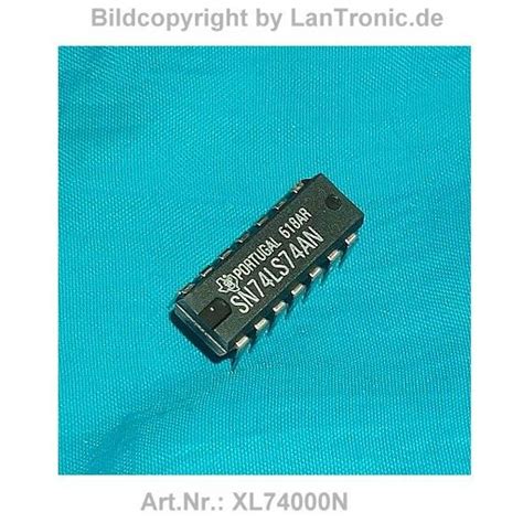 74LS74 Flip-Flops Dual TI (4 Stück) - LanTronic-et