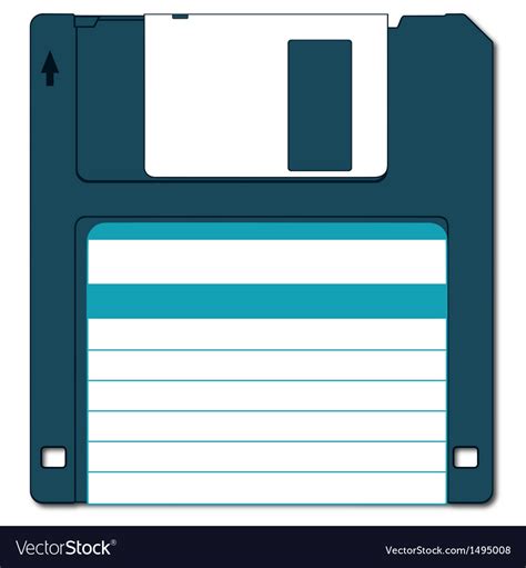 Diskette Royalty Free Vector Image - VectorStock