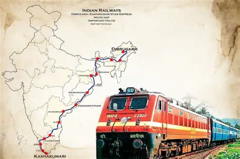 India's Longest Train 'Vivek Express' to Operate Twice a Week from Today