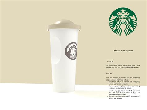 Starbucks redesign- logo and cup :: Behance