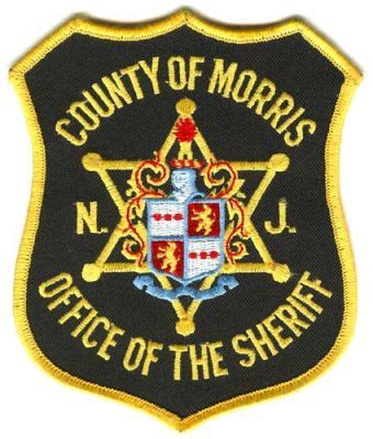 New Jersey - Morris County Sheriff (New Jersey) - PatchGallery.com Online Virtual Patch ...