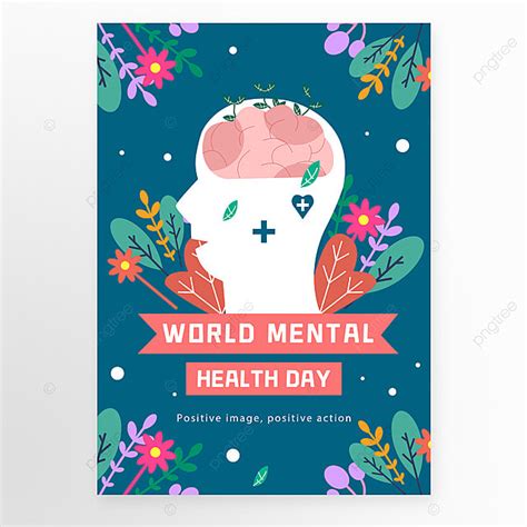 World Mental Health Day Creative Contracted Posters Template Download ...