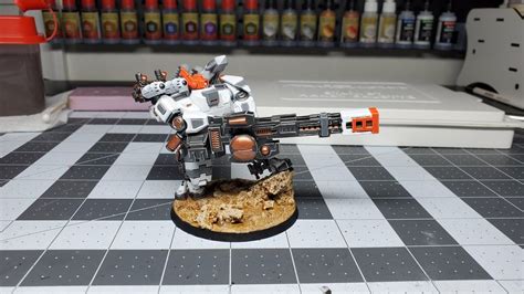 First Battlesuit (W.I.P.) : r/Tau40K