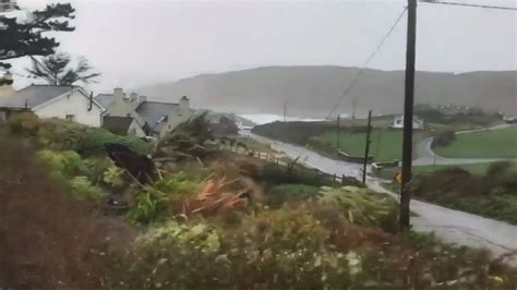 Three die as Storm Ophelia hits Ireland – Channel 4 News