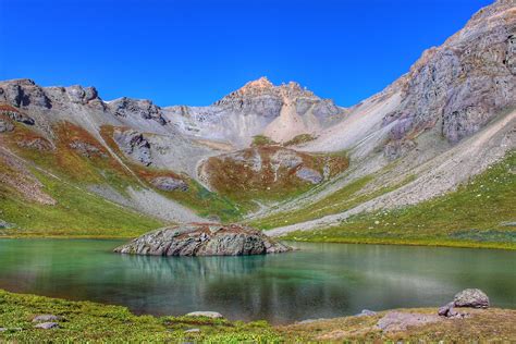 Island Lake. Hidden in the San Juan mountains of Colorado at 12,400 feet : r/pics