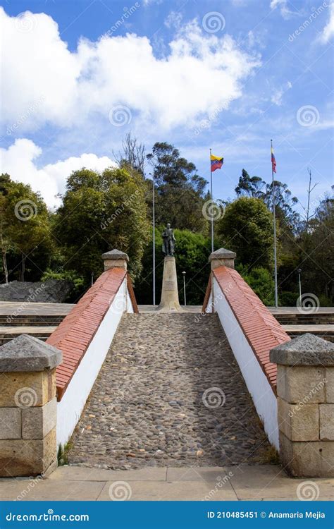 Famous Historic Bridge of Boyaca in Colombia. the Colombian Independence Battle of Boyaca Took ...