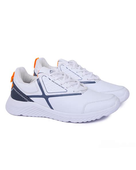 Buy Men's White Running Shoes Online in India at Bewakoof