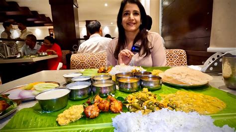 Tasting Bengaluru’s Popular NAGARJUNA ANDHRA VEG Meals After Ages! 100% Veg Bhojanam, Paneer ...