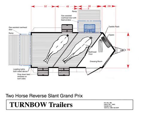 Grand Prix Floor Plans 5 - Custom Horse Trailers | Horse Trailer ...