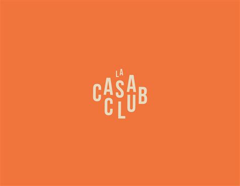 La Casa Club — Claudia Isabel Rubín | Typography logo inspiration ...