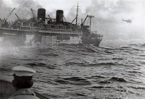 Royal Marines Search for Survivors of the Lakonia Disaster 1963