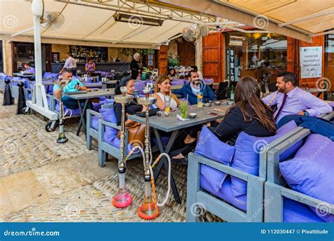 Restaurants Old Souk Byblos Jbeil Lebanon Editorial Photography - Image ...