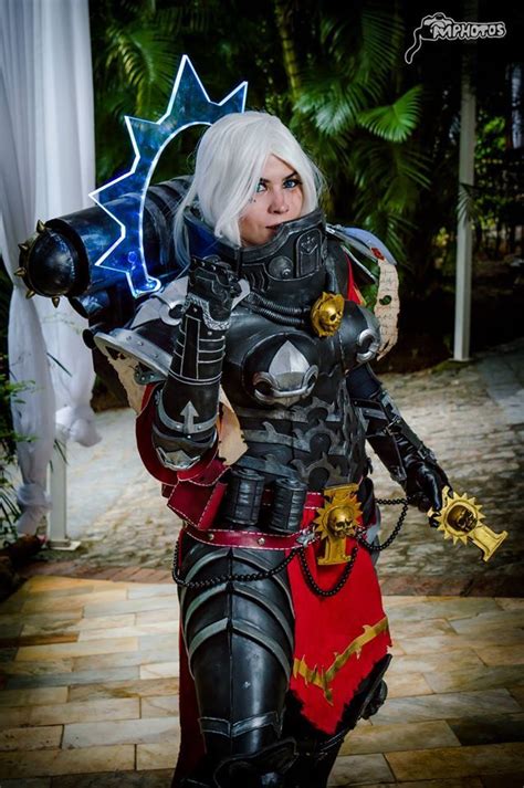 Battle Sister Cosplay Warhammer by karollhell on DeviantArt Cat Cosplay, Cosplay Girls ...