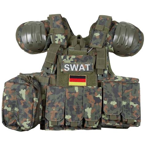 MODULAR TACTICAL VEST "COMBAT" - CAMO BW camo | Police, EMS & Fire \ Politia de frontiera IGPFR ...