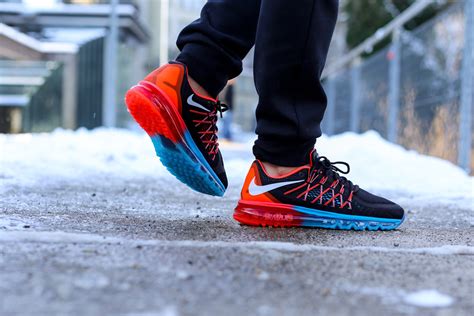 Nike Air Max 2015 Blue Lagoon/Bright Crimson | SBD