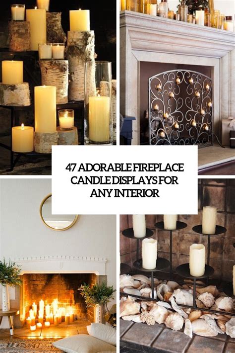 Decorative Fireplace Screens With Candles – Mriya.net