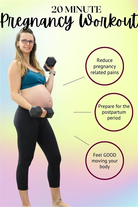 2nd Trimester, 20 Minute Pregnancy Workout For Strength