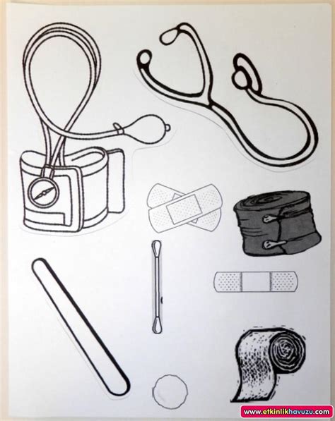 Printable Doctor Bag Craft Template