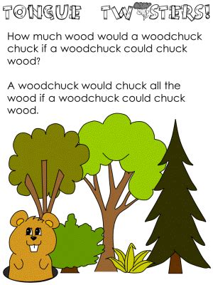 Woodchuck Chucking Wood