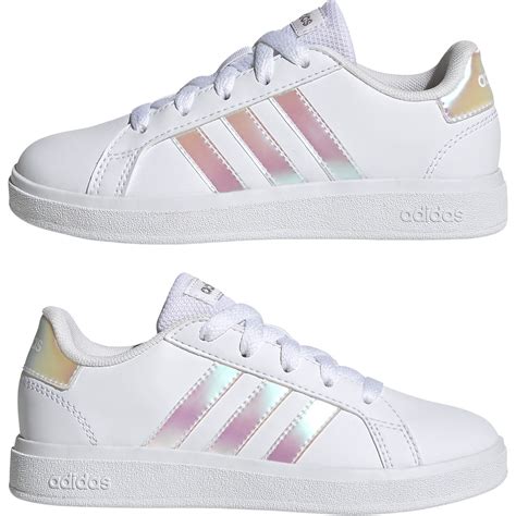 adidas | Girls Grand Court Trainers | Low Trainers | SportsDirect.com