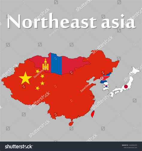 North East Asia Map
