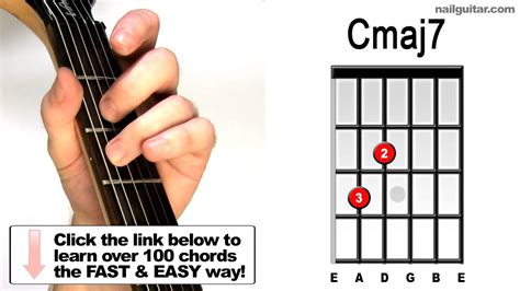 Cmaj7 - Guitar Chords - YouTube