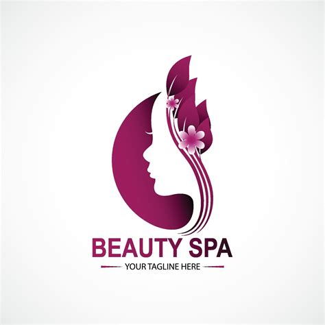 Beauty spa logo template design 22460993 Vector Art at Vecteezy