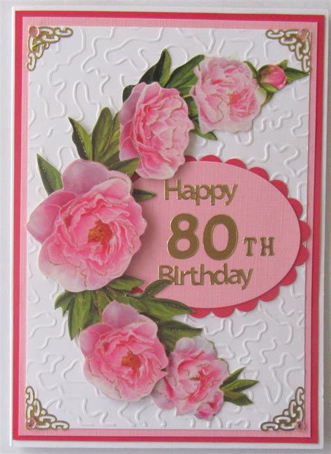 80th Birthday Card