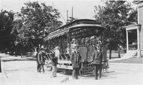 History of Streetcars in Lowell MA