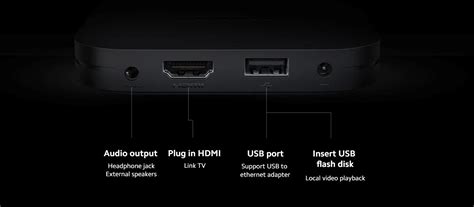 Xiaomi 4K TV Box S 2nd Gen - Incredible Connection