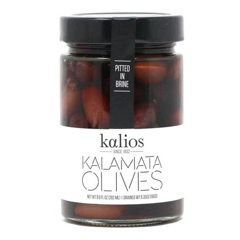 Kalios - Pitted Kalamata Olives in Brine, 9.9 fl oz - myPanier