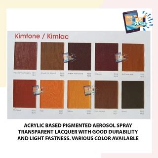 400ML KIMLAC Wood Lacquer Spray/Wood Varnish/Wood Shellac/Syelek Kayu | Shopee Malaysia