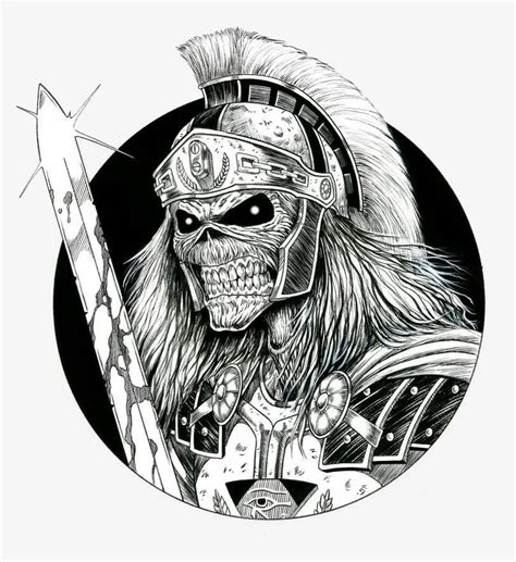 Legion Of The Dead - Eddie Iron Maiden Drawing Transparent PNG ...