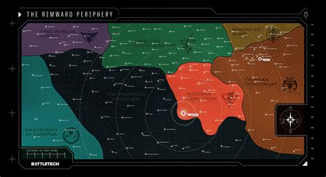 Map Of The Inner Sphere - Maping Resources