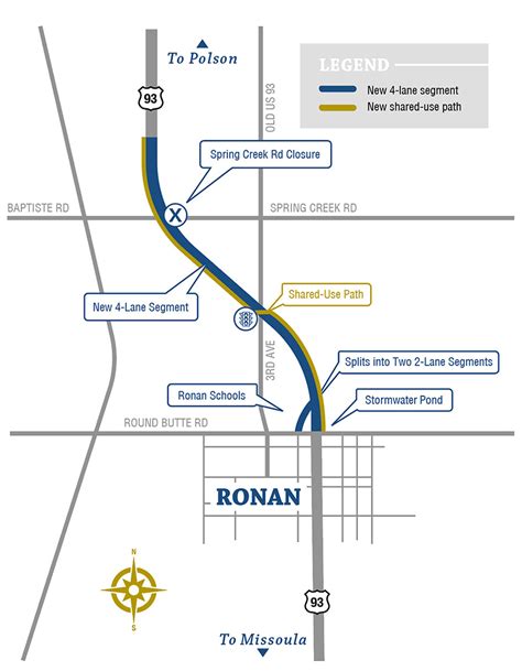 Ronan – North and Urban | Montana Department of Transportation (MDT)