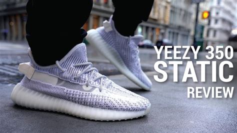 Adidas Yeezy Boost 350 V2 Static Review & On Feet - YouTube