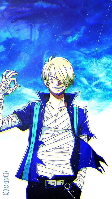 One Piece, Sanji, Sky, Vinsmoke, Android backgrounds, iPhone, straw hat ...