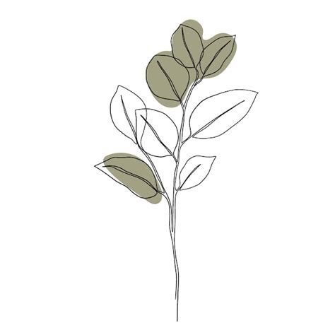 Continuous Line Drawing Plant Images - Free Download on Freepik