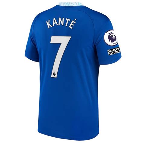 Nike Chelsea N'Golo Kante Home Jersey w/ EPL + Club World Cup Patches ...