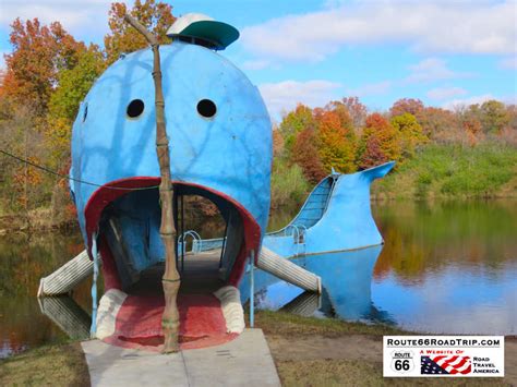 Blue Whale on Route 66 in Catoosa, Oklahoma, map, access, history and ...