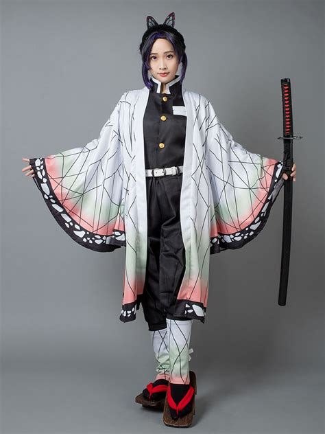 Demon Slayer : Kimetsu no Yaiba Kochou Shinobu Cosplay Costume cp05149 ...