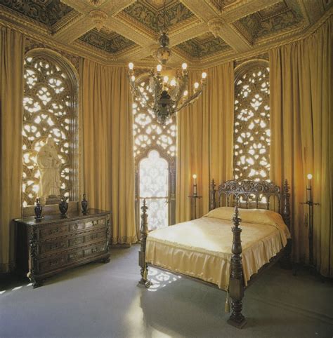 Hearst Castle - love the curtained walls. | Castle bedroom, Home, Hearst castle