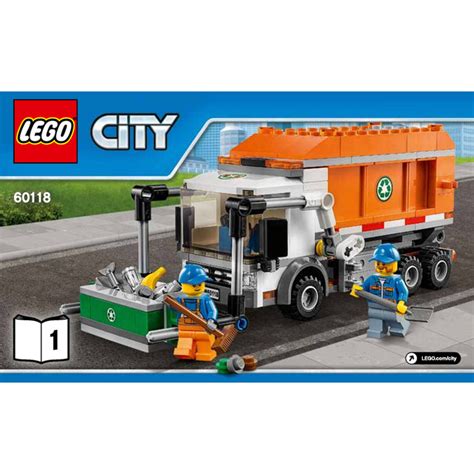 LEGO Garbage Truck Set 60118 Instructions | Brick Owl - LEGO Marketplace