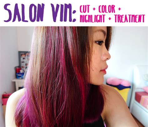 Salon Vim: Lovin' my Pink & Purple Highlights! - Yina Goes