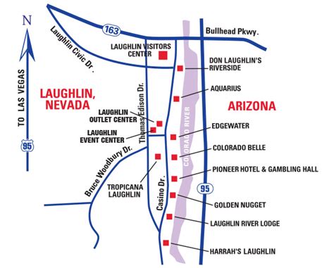 Laughlin Detailed Maps