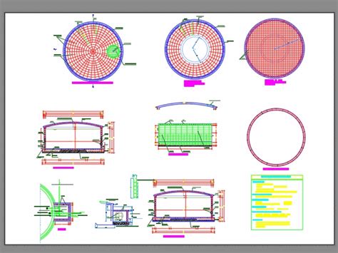 Reservoir design 60m3 in AutoCAD | CAD download (428.65 KB) | Bibliocad