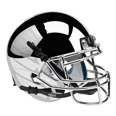 Oregon Ducks Schutt All Chrome Wing Football Helmet