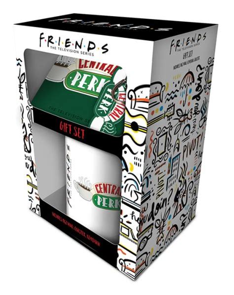 Friends - Central Perk Mug, Coaster & Keyring Gift Set