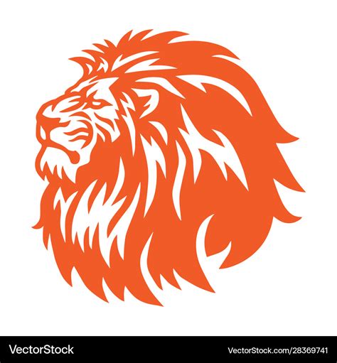 Orange Lion Logo