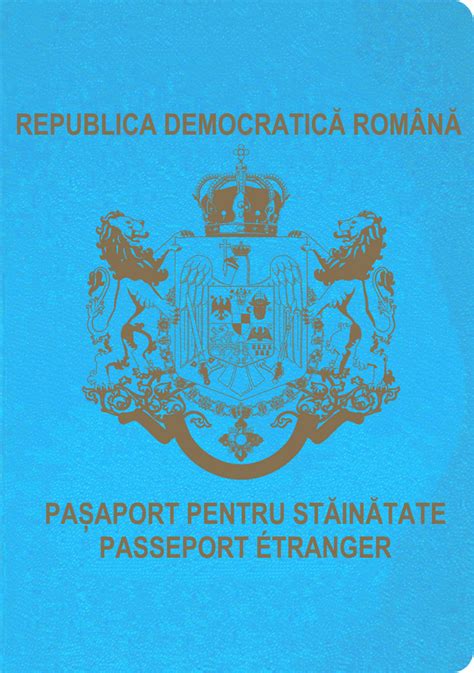 Alternate Romanian Passport (1932-1944) by MoldaviaballGeneral on DeviantArt